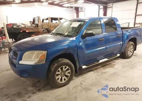 2007 Mitsubishi Raider Ls from USA, damaged, VIN 1Z7HC28K77S155952
